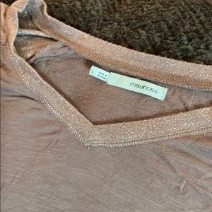 Sparkly legging top/blouse